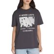 Blusa Feminina Vans Neverlasting Oversized Ss Asphalt CINZA-V4707500760001- -1-